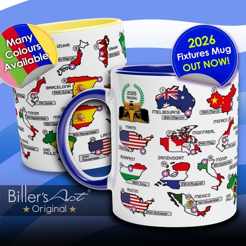 Tazza calendario formula - formula, 1