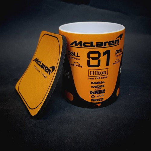 Coffee mug coaster mclaren - mug,