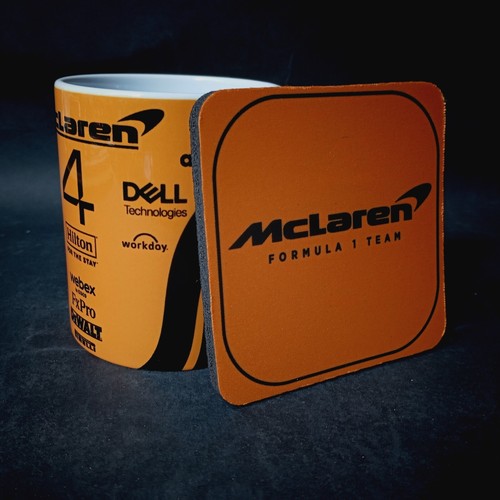 Mug coaster mclaren f1 - mug,