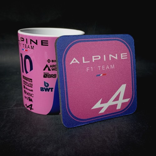 Mug coaster alpine - mug, &
