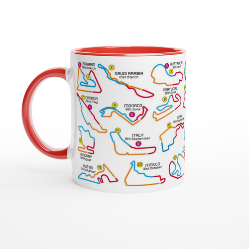 Tazza calendario circuito - tazza,