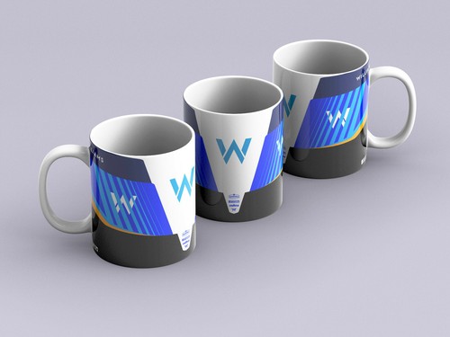 Tazza classica blu williams - tazza,