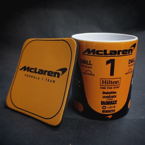 Coffee mug coaster mclaren - mug, &