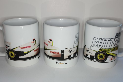 Tazza jenson button - tazza, brawn