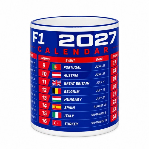 Formula one coffee mug - coffee, f1