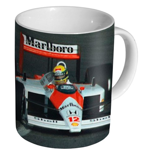Ayrton sennna track tazza - sennna, f1
