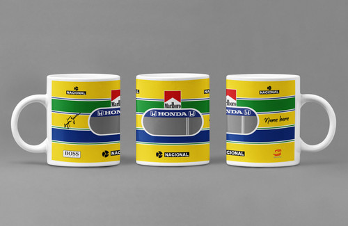 Tazza ayrton senna - ayrton, oz