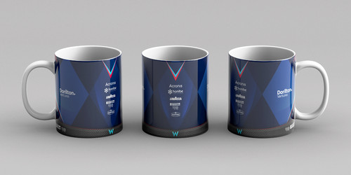 Tazza caffè williams blu - tazza,