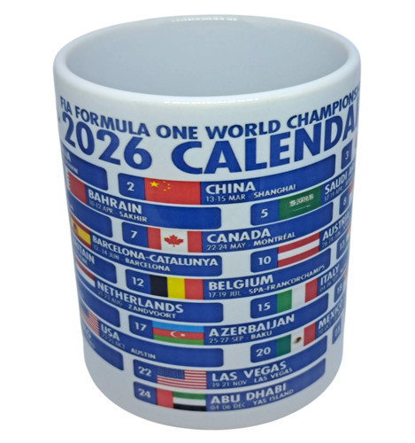 2026 calendar coffee mug - 2026,