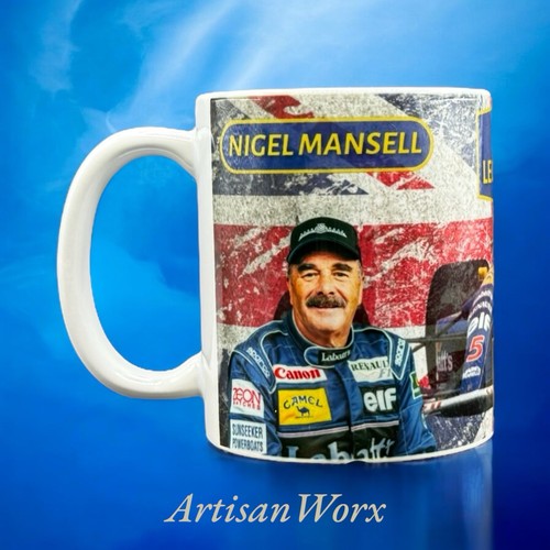 Tazza ceramica nigel mansell - tazza,